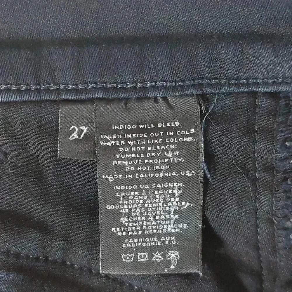 J Brand black cargo skinny jeans size 27 - Picture 11 of 12